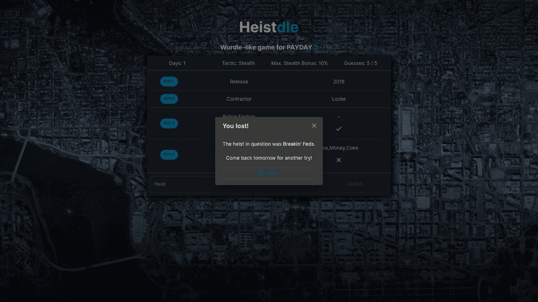 Heistdle